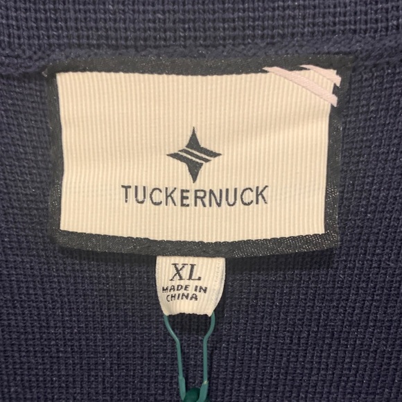 Tuckernuck Navy and Brown Striped Dress - Picture 2 of 4